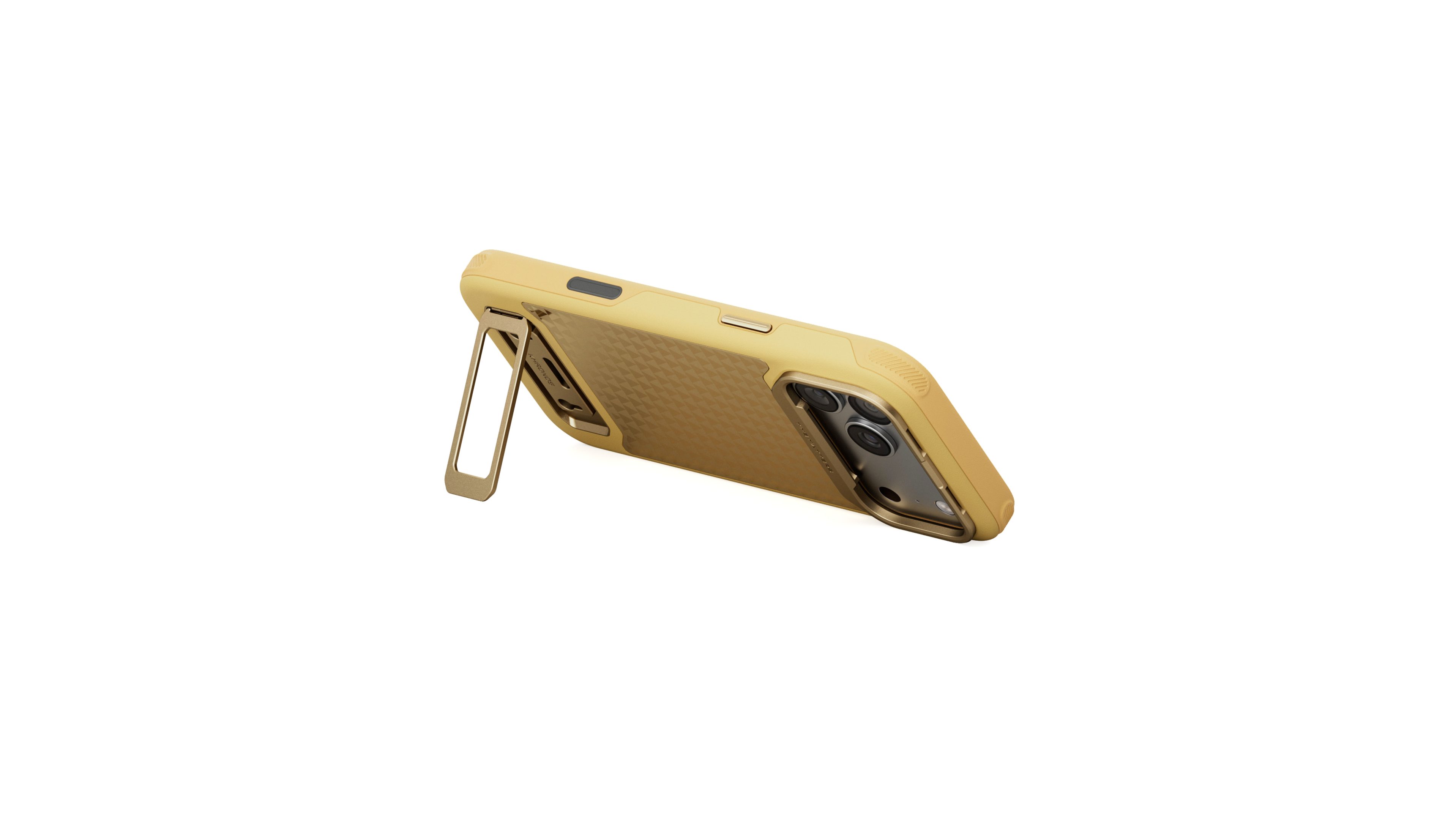 Khronos Lite x On the Roam iPhone 17 Pro Max Case - Gold | Tilta