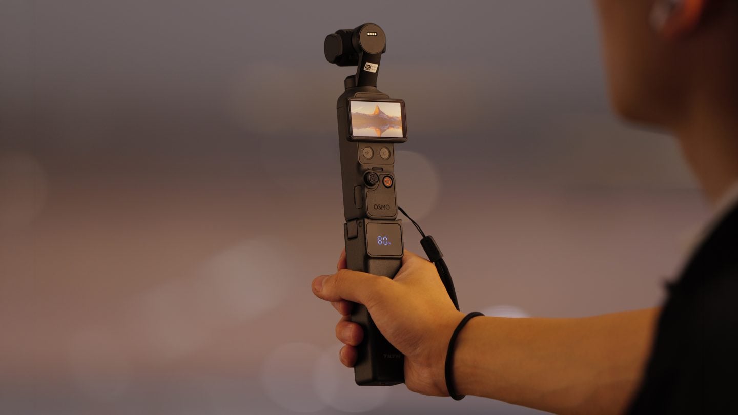 Portable Power Bank for DJI Osmo Pocket 3/4 - Black | Tilta