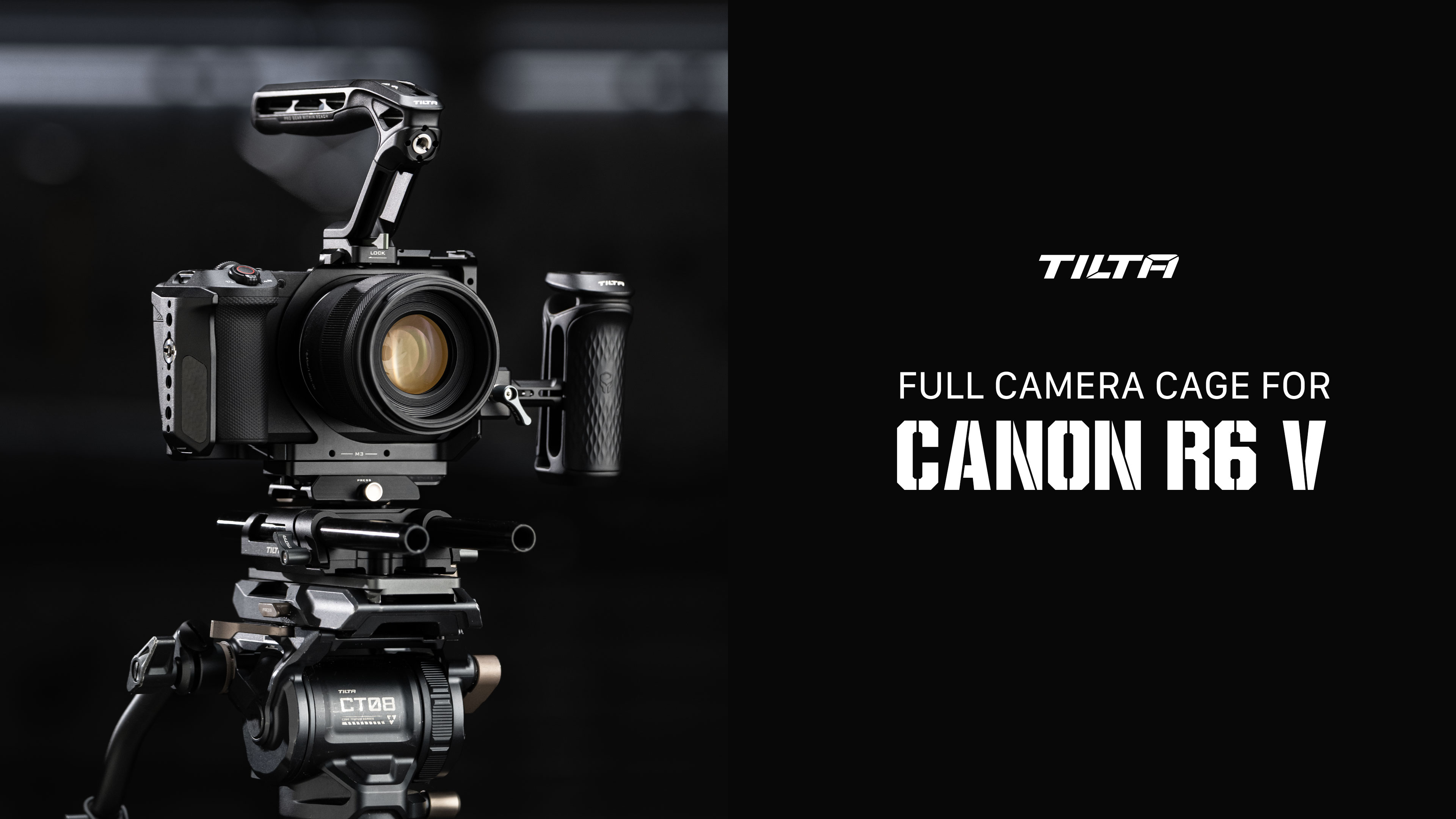 Full Camera Cage for Canon R6 V - Black
