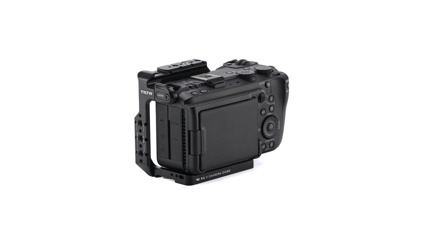Half Camera Cage for Canon R6 V - Black | Tilta