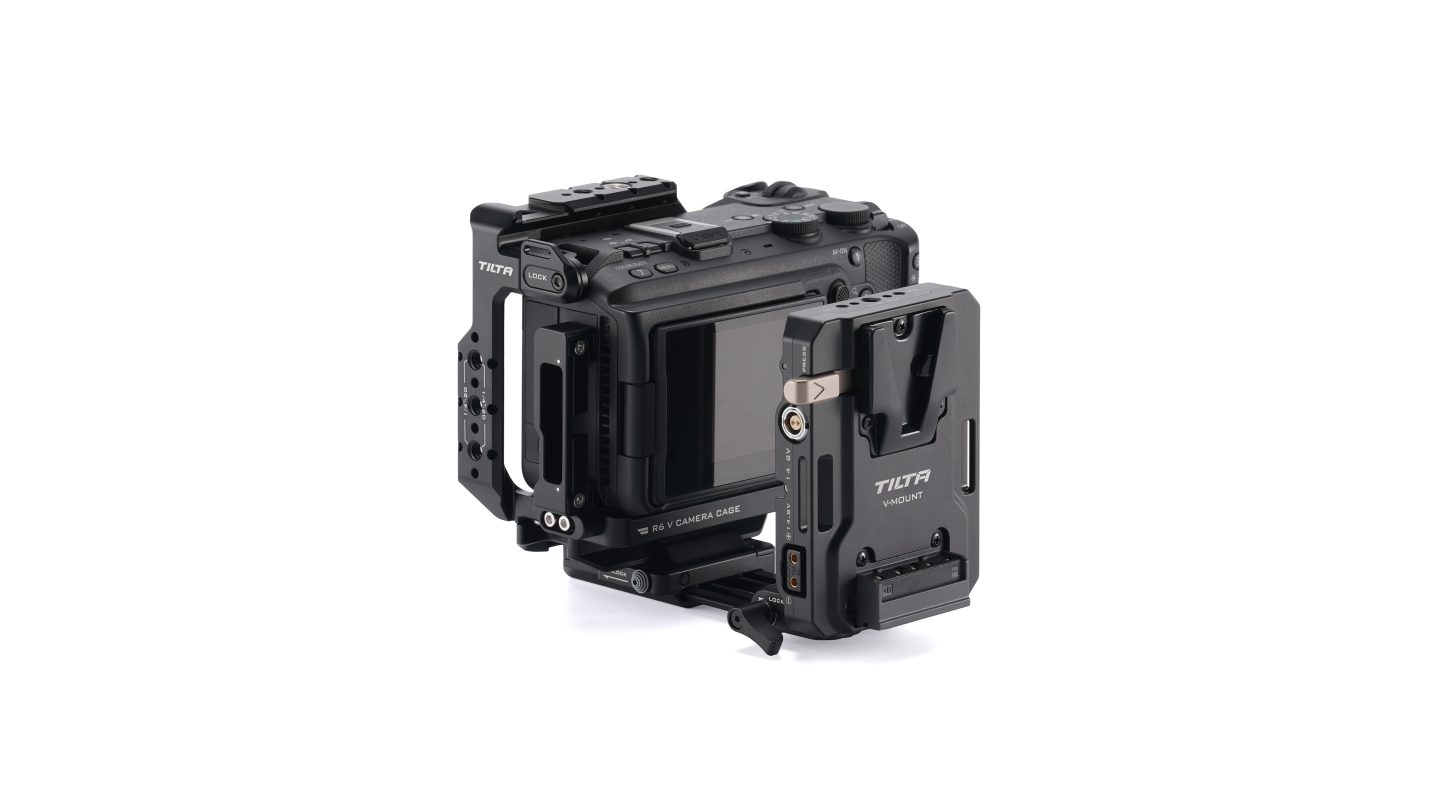 Camera Cage for Canon R6 V Power Kit - Black | Tilta