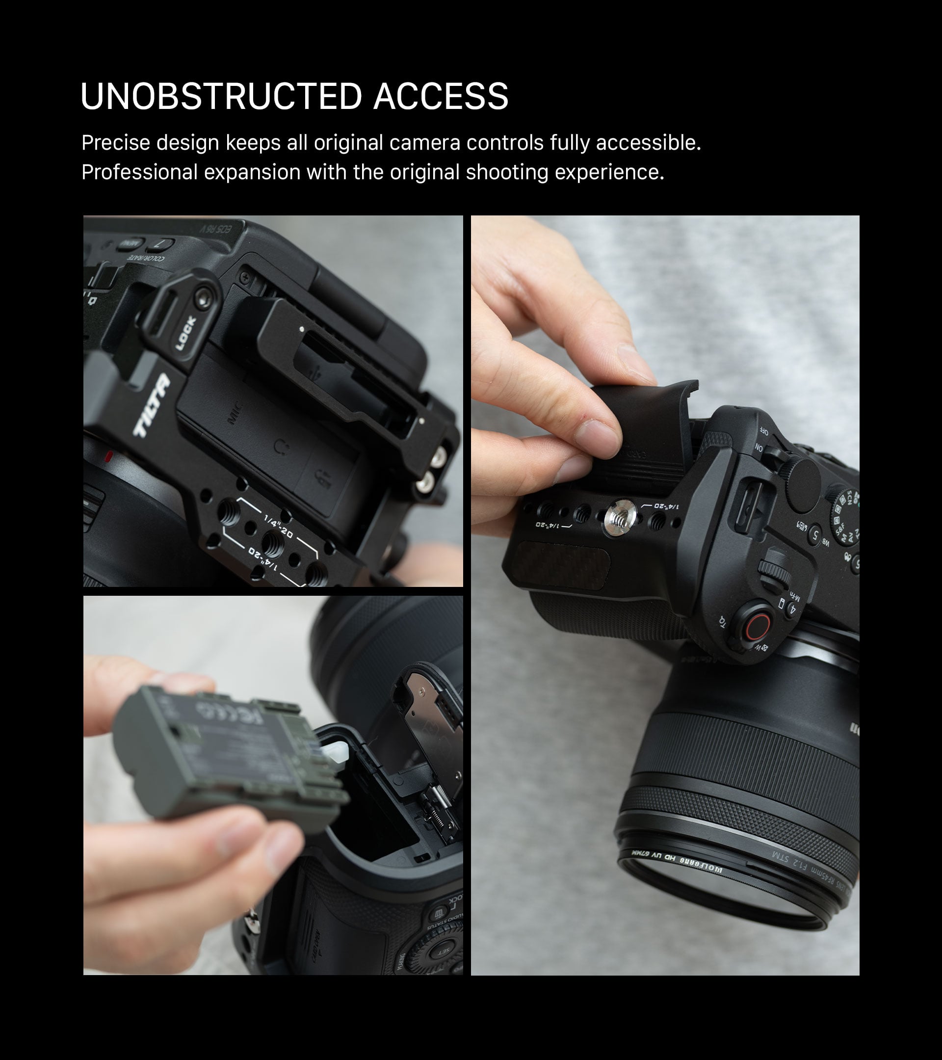 Canon R6 V cage detay görseli 6