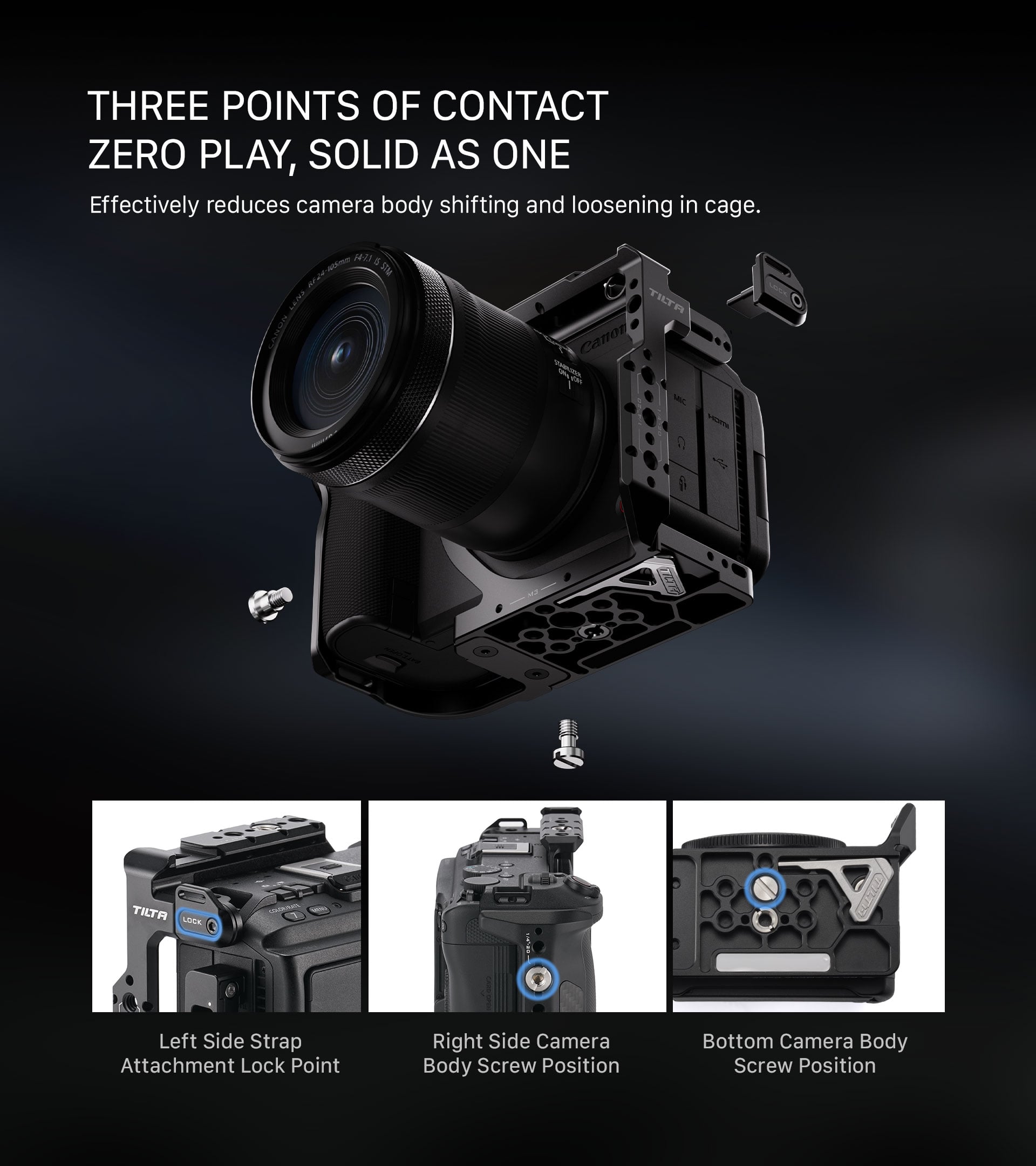 Canon R6 V cage detay görseli 5