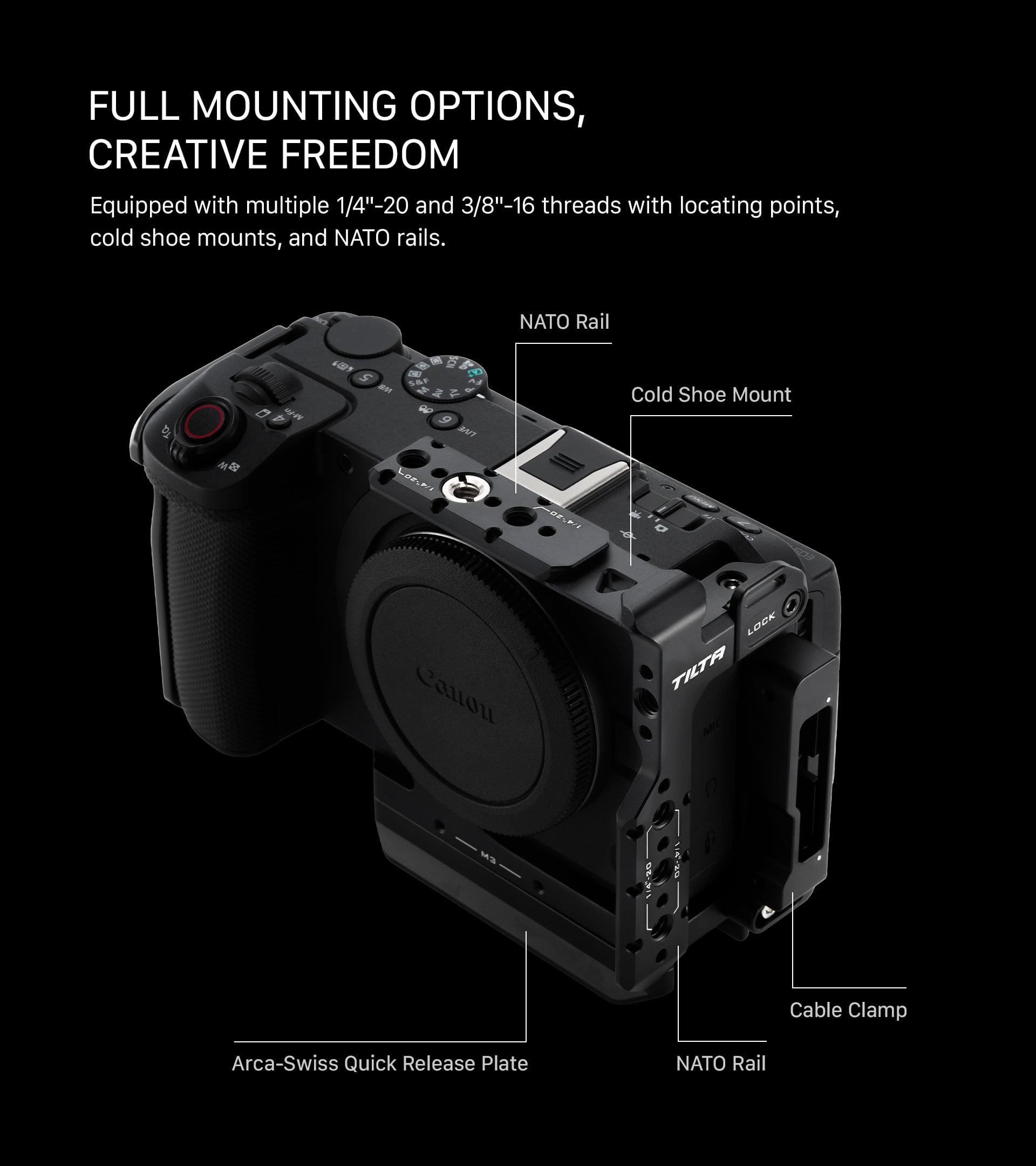 Canon R6 V cage detay görseli 1