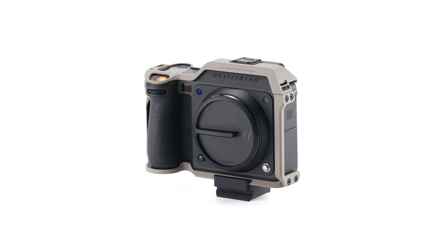 Vintage Camera Cage for Hasselblad X2D II 100C Base Kit - Stone